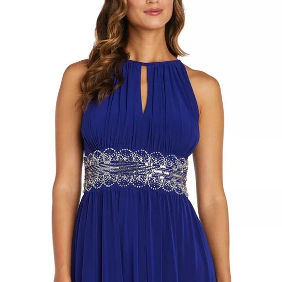 💃💙R&M Richards Beaded Gown - Picture 6 of 9